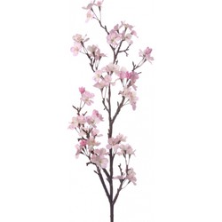 Bellatio flowers & plants Appelbloesem takken - roze - 104 cm - kunststof - Kunstbloemen