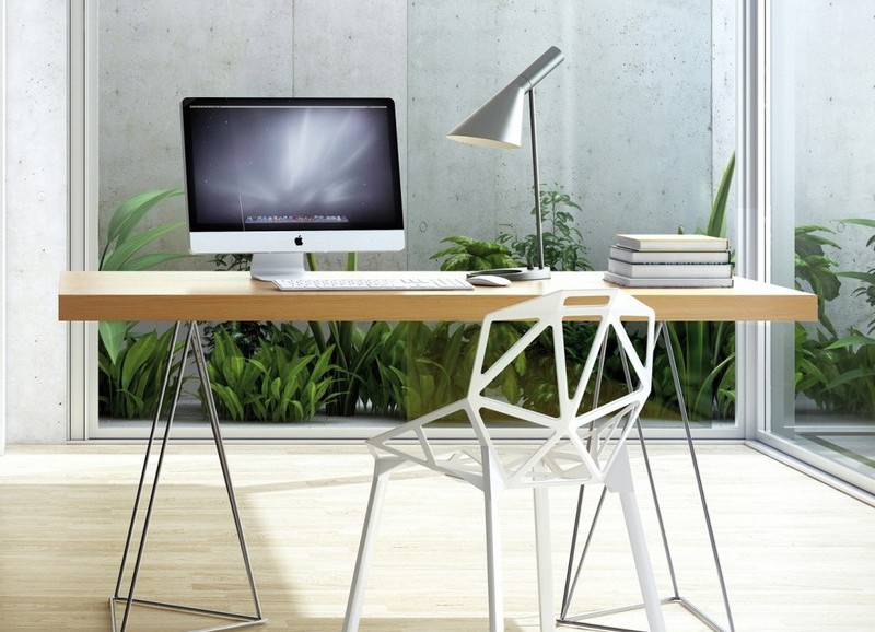 10x de mooiste bureaus met houten blad