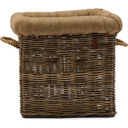 Riviera Maison Rustic Rattan Log Basket L~