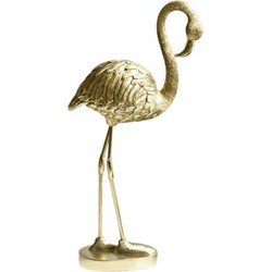 Decoratief object Flamingo - Goud - H30 cm