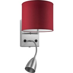 wandlamp read bling Ø 20 cm - rood