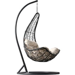 Feel Furniture - Wicker hangstoel - Halve maan