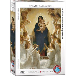 Eurographics Eurographics puzzel Virgin with Angels - 1000 stukjes