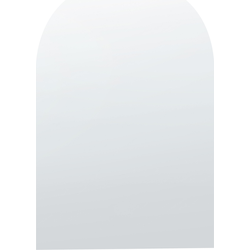Beliani ANNECY - Wandspiegel-Zilver-Glas