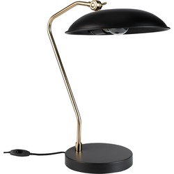 Dutchbone Liam Tafellamp/ Bueaulamp Zwart