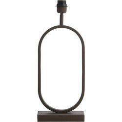 Light & Living - tafellamp - Jamiri - bruin - metaal - losse armatuur - E27 - 8196982