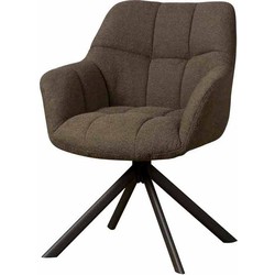 Tower living Alba swivel armchair 180? - Alpine dark brown 18