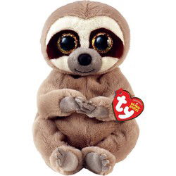 TY Beanie Babies Knuffel Luiaard Silas 15 cm