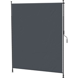 4goodz Outsunny Verticale Zonwering Verticale Luifel 200x305 cm - Grijs