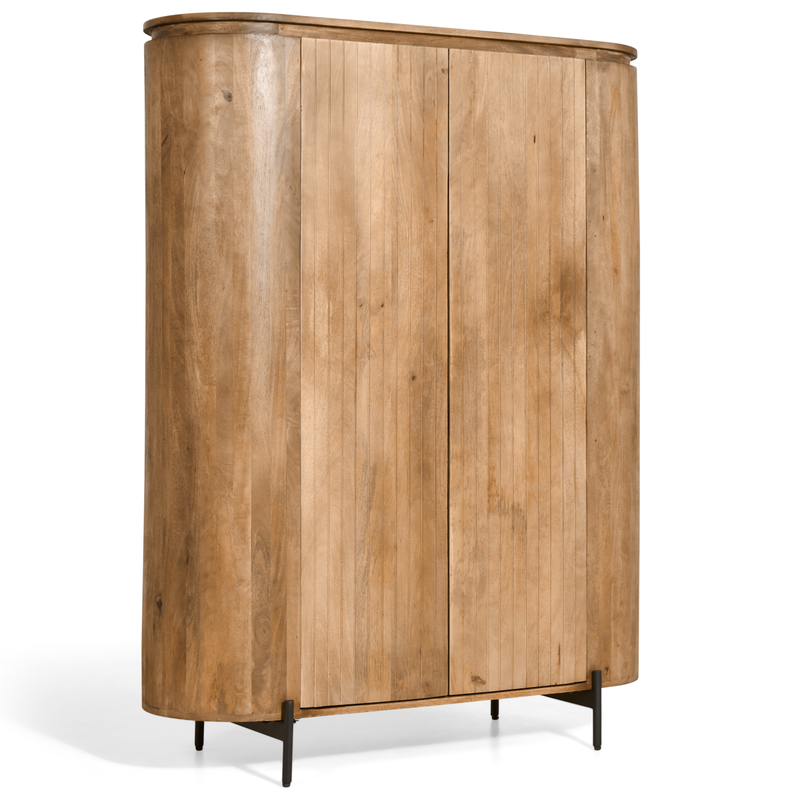 Collectables Mokka Wandkast Lichtbruin 115cm - 
