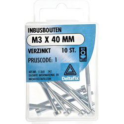 Inbusbout m4x30mm 10st