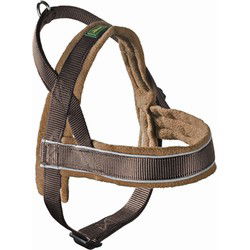 HUNTER HARNAS NORWEGER RACING NYLON BRUIN/COGNAC SMALL 42-53X2 CM
