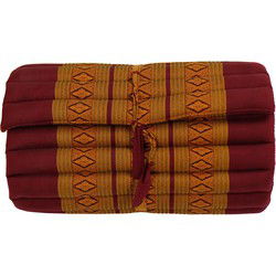 Fine Asianliving Thaise Mat Oprolbaar Matras 190x50x4.5cm Oranje