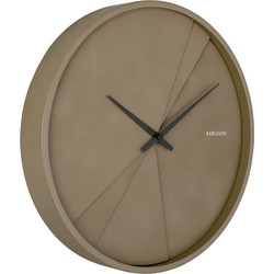 Wall Clock Layered Lines