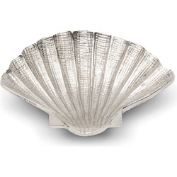 Riviera Maison Decoratieschaal Zilver schelp - Andria Shell schaal 25 cm