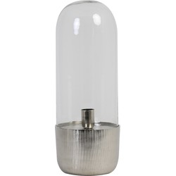 Light&living Tafellamp Ø20x58,5 cm KALEMA glas nikkel