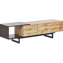 FIORA  - TV-meubel - Lichte houtkleur - MDF