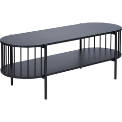 Beliani OREANA - TV-kast-Zwart-MDF