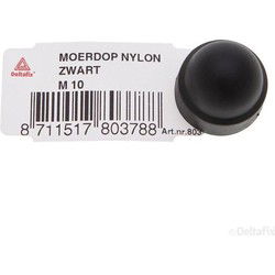 Moerdop m10 nylon zwart