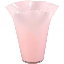 PTMD Vaas Macarena - 17x17x18cm - Glas - Roze