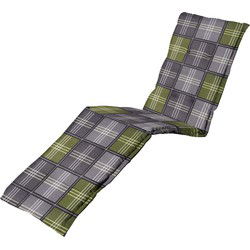 Madison - Ligbedkussen Patchy olive - Ca. 200x65 cm
