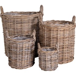 Caor Baskets - 4 round baskets