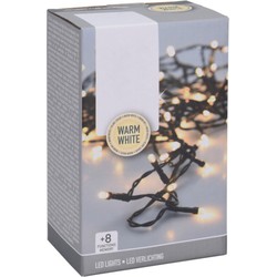 LED kerstverlichting warm wit 240 lampjes 18 meter - Kerstverlichting kerstboom