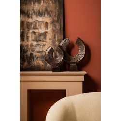 PTMD Deco Object Apolline - 33x12x43 cm - Aluminium - Brons