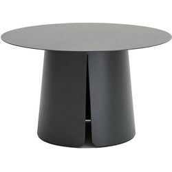 Rockerville lounge tafel midnight grey dia. 70 cm