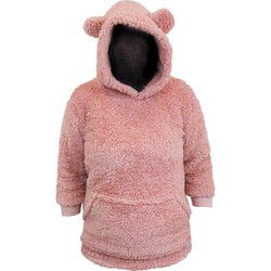 Hoodie pippa kids 50x70 cm old pink