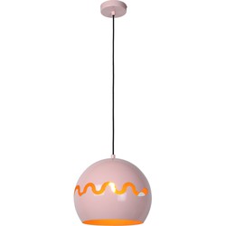 Corry hanglamp kinderkamer diameter 28 cm 1xE27 roze