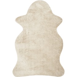 Safavieh Shaggy Indoor handgetuft vloerkleed, Artic Shag collectie, SG270, in Beige, 152 X 213 cm