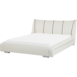 NANTES - Waterbed - Wit  - 160 x 200 cm  - Leer