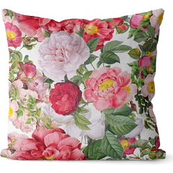 Sierkussen Peony Roses | 45 x 45 cm | Katoen/Polyester