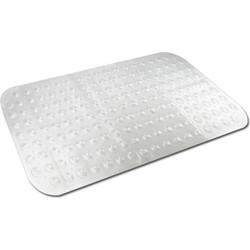 Transparante bad / douchemat anti-slip 79 x 37 cm - Badmatjes