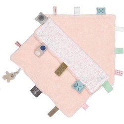 Snoozebaby Snoozebaby Knuffeldoekje Sweet Dreaming Orchid Blush - 25x25 cm