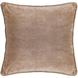 PTMD Sierkussen Nasim - 60x60x10 cm - Katoen - Creme