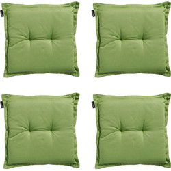 Madison -  Zitkussen Rib lime - Ca. 50x50 cm - Set van 4