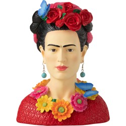 J-line - Buste Frida Kahlo Polyresine Small - 17x10.5x22cm