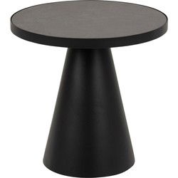 Salontafel - Zwart Keramiek - Ø45,7x45cm - Sjors