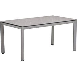 Domingo tafel - 160x90 cm - taupe - Centostone Napoli sand