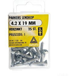 Parkers 4,2x19mm verz 25st