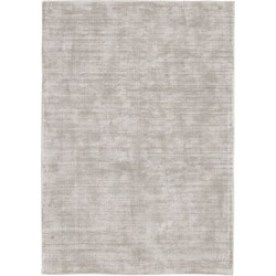 MUST Living Carpet La Belle rectangular large,250x350 cm, light grey, 100% viscose