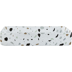 NULES - Wastafel - Terrazzo - 61 x 35 cm - Keramiek