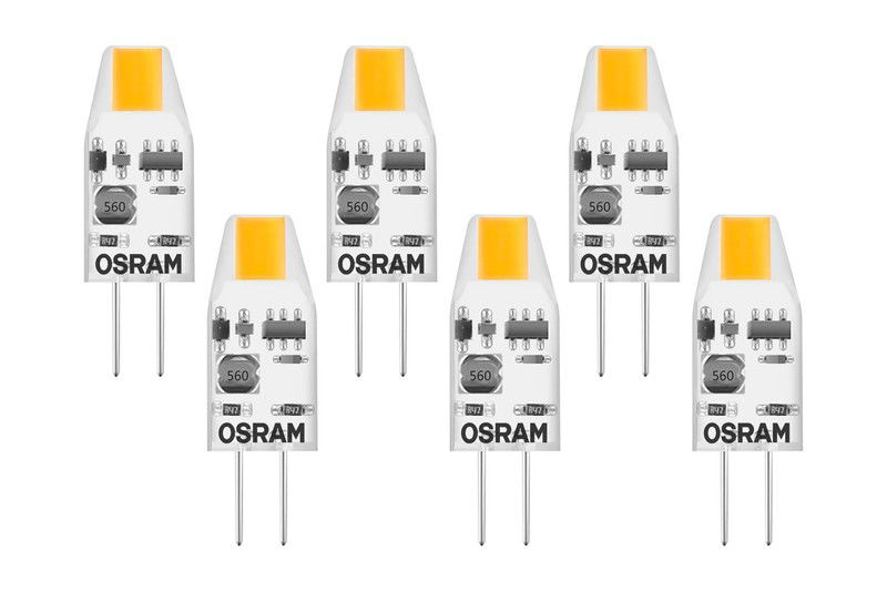 Osram G4 LED Steeklamp 1-10W Warm Wit 6-Pack - 