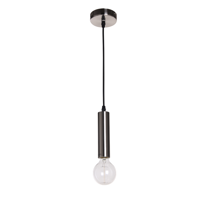 Hanglamp Denmark Diameter 4.5 x 16 cm mat chroom - 