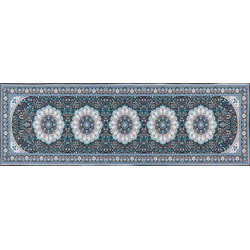 Beliani GEDIZ - Laagpolig-Blauw-Polyester