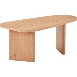 Salontafel Naturel - Organisch - 100x50x41cm - Melo