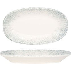 Bonna Serveerschaal - Iris - Porselein - 15x8.5 cm - set van 2