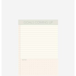 ViSSEVASSE Goals Coming Up - Rosa Notebook - A6